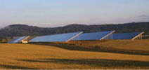 exploitation agricole produisant de l'électricité photovoltaïque pour tout son village en Alsace