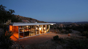 a self sufficient house in the californian desert